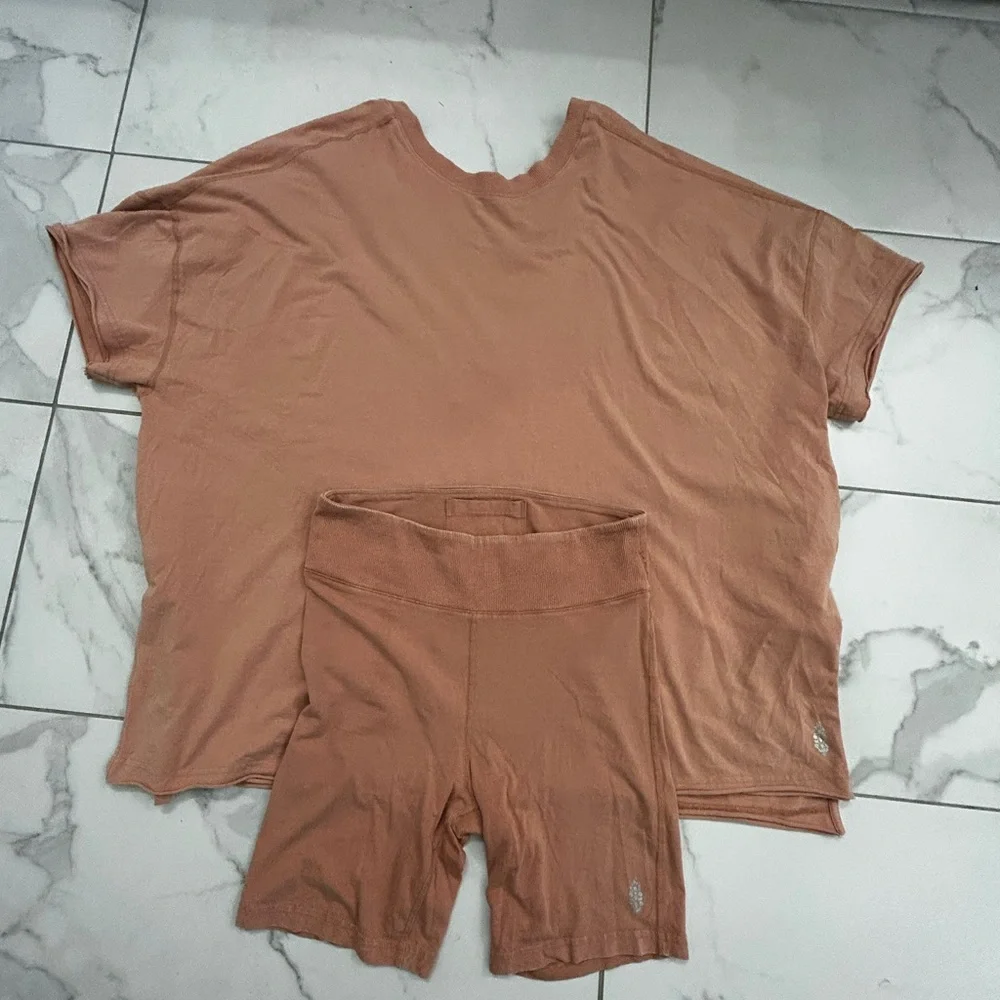 Free People Hot Shot reversible set small in sunbaked - Picture 2 of 2